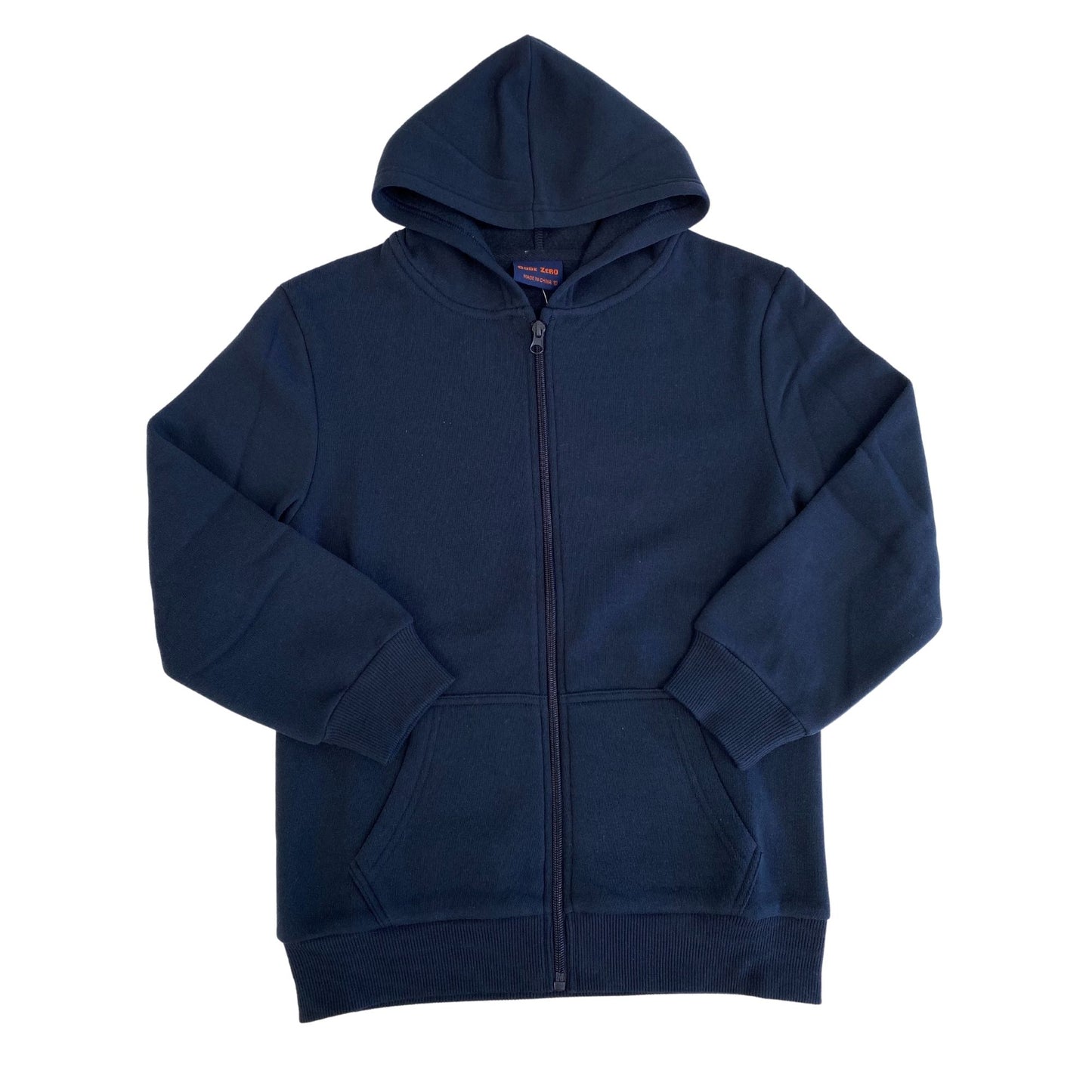 ZIP THROUGH HOODIE W/ KANGA POCKETS