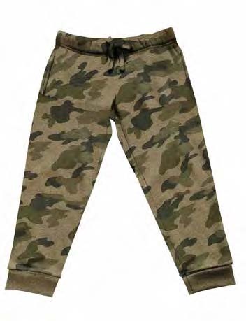 CAMO TRACK PANTS