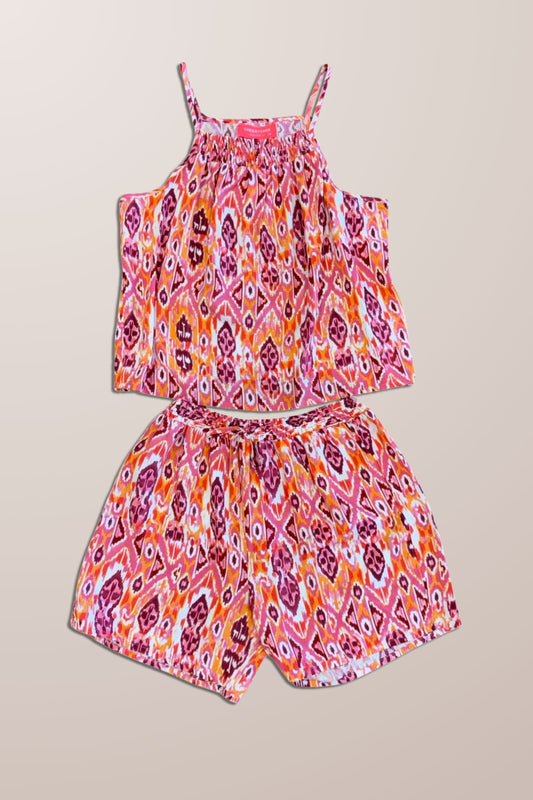 GIRLS STRAP/SHORT SET