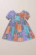 GIRLS SHORT SLEEVE BABYDOLL DRESS
