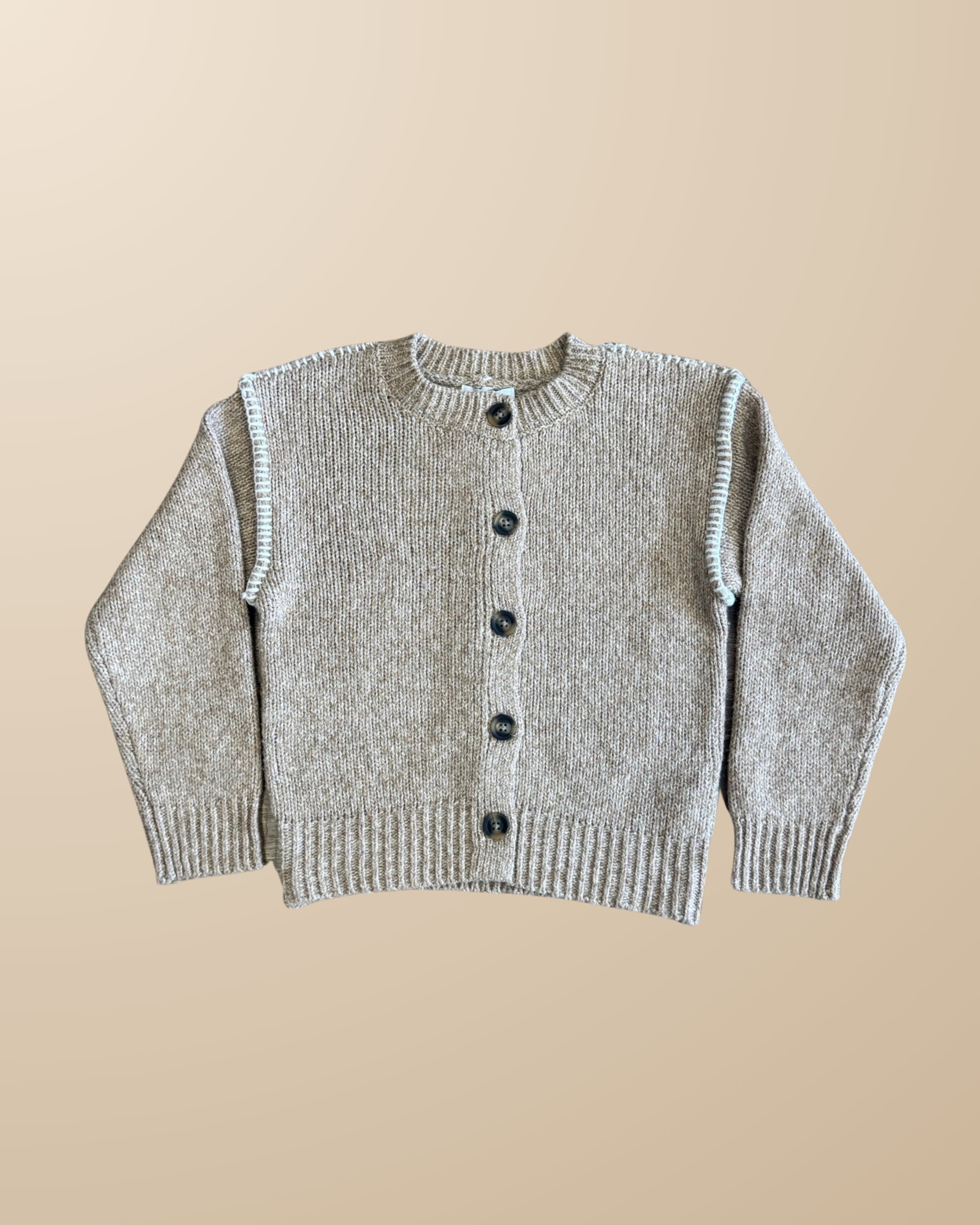 BUTTON FRONT CARDIGAN