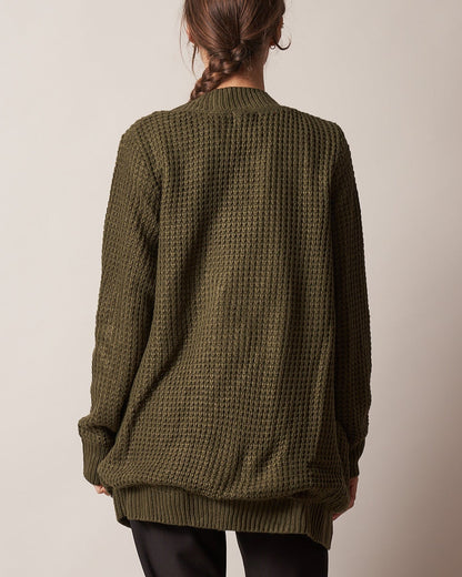 FURLINED CARDI LONGLINE