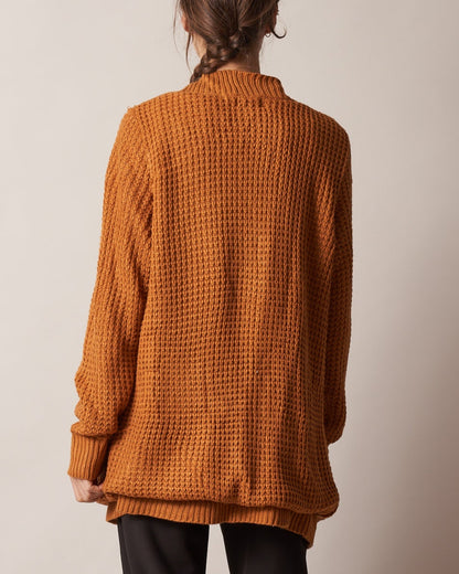 FURLINED CARDI LONGLINE