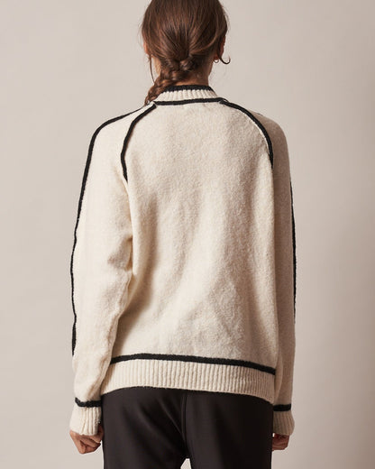 STRIPE TRIM JUMPER