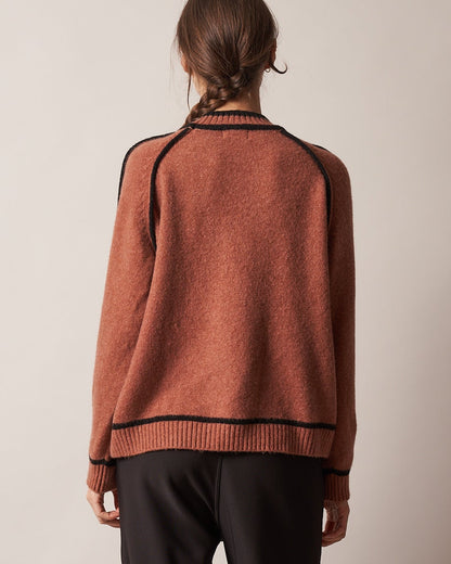 STRIPE TRIM JUMPER