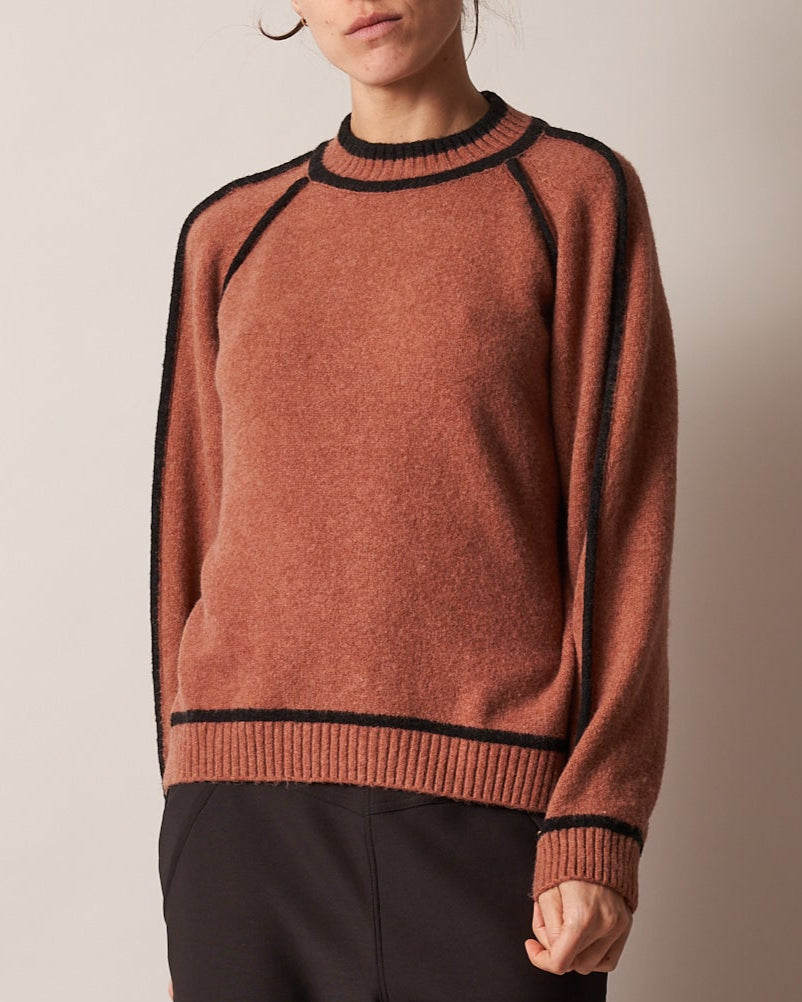 STRIPE TRIM JUMPER