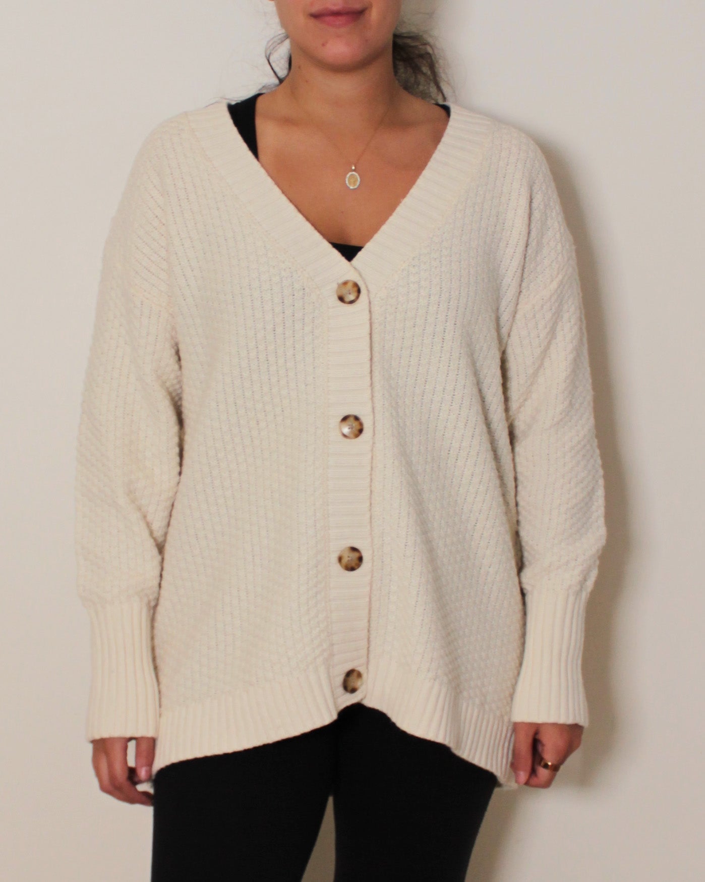 4 BUTTON CARDIGAN