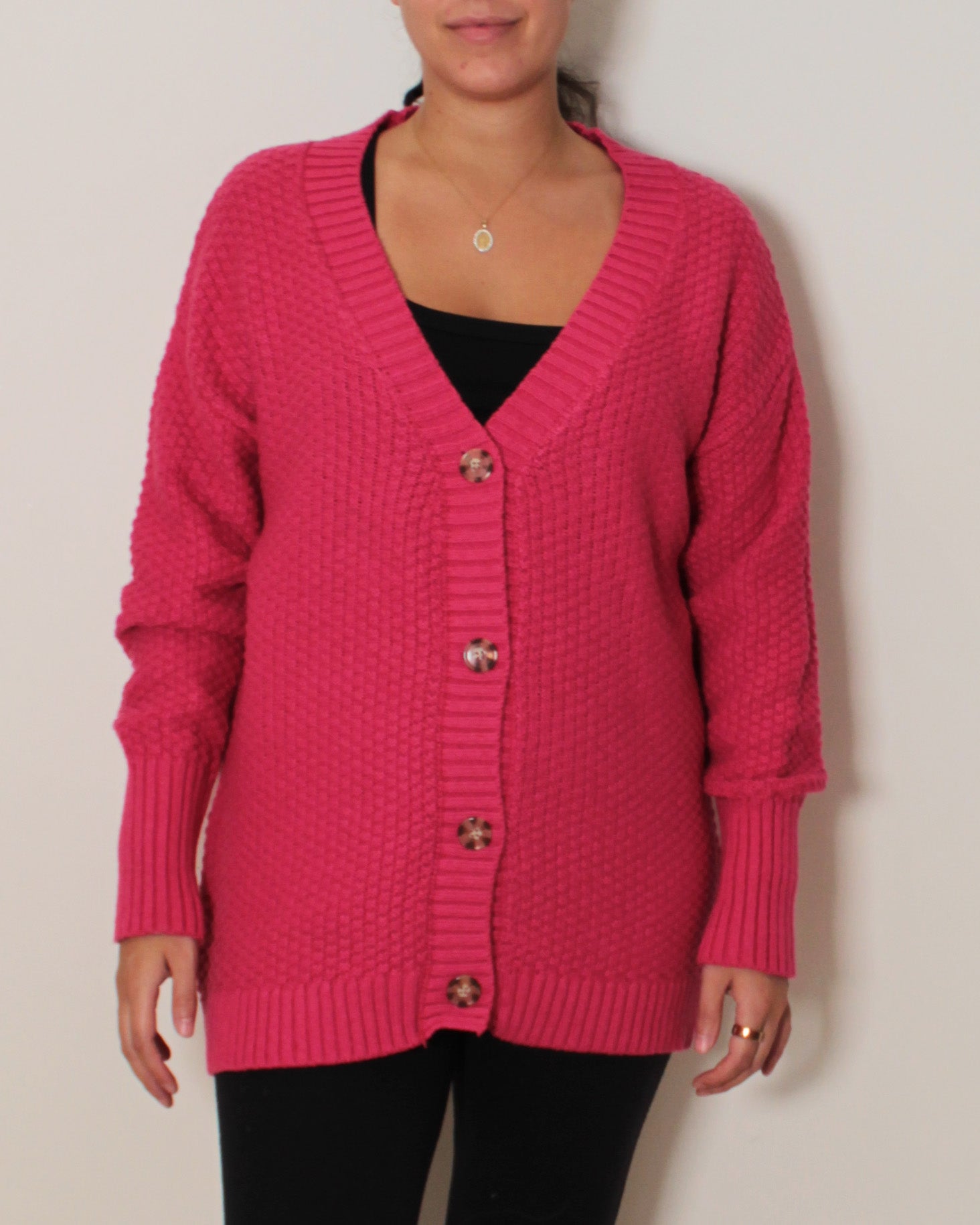 4 BUTTON CARDIGAN