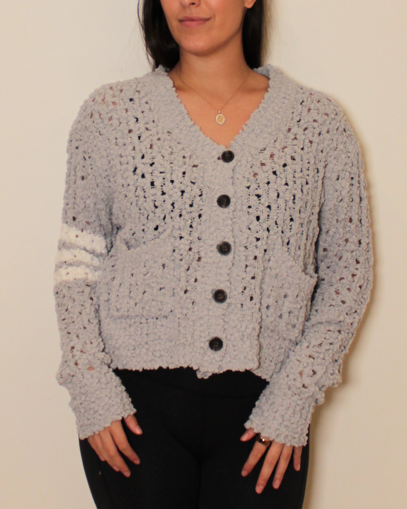 BUTTON UP CARDIGAN