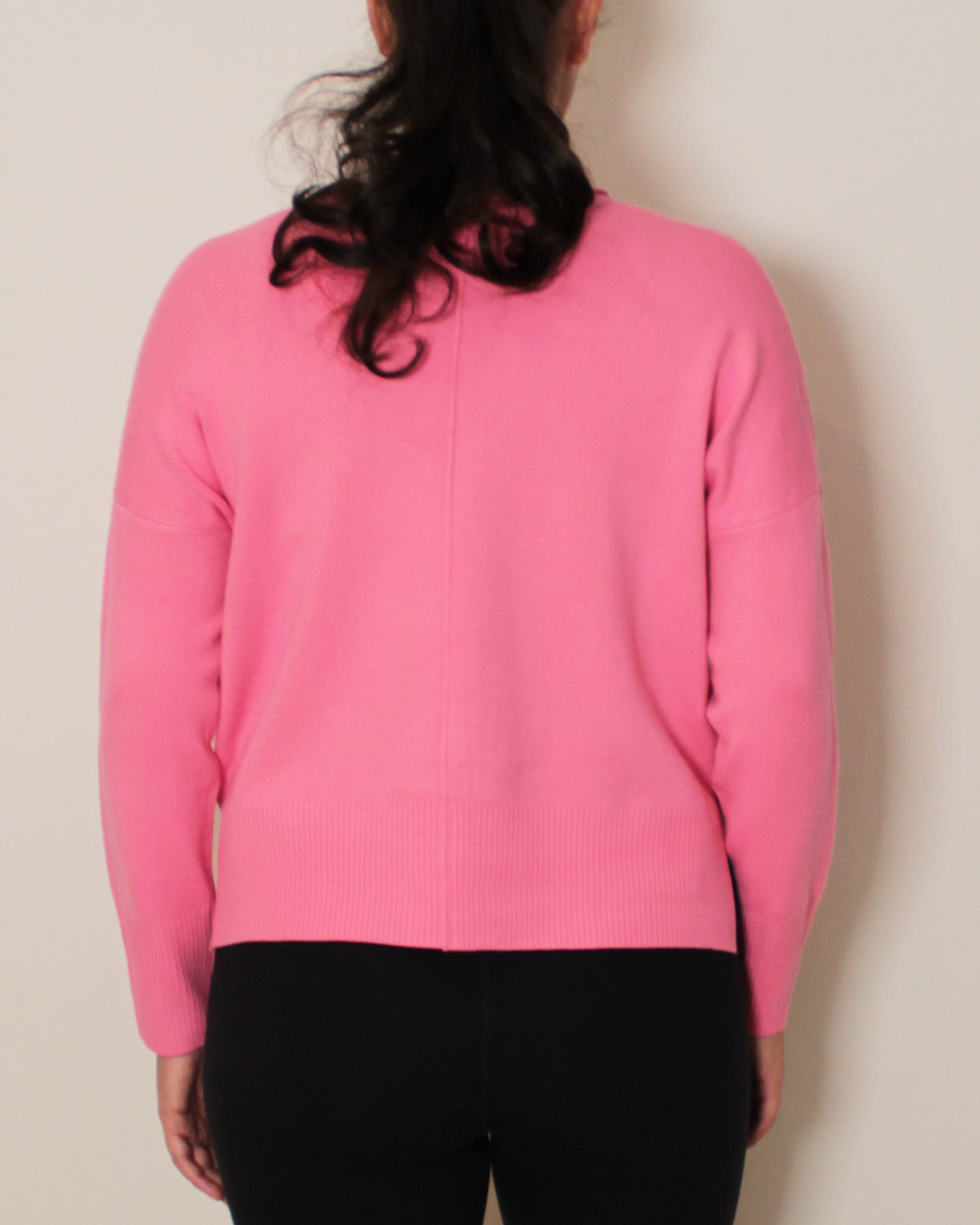 ROLLED CREWNECK JUMPER