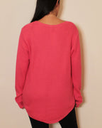 PLUS SIZE - CREW NECK JUMPER