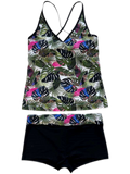 TANKINI SET W/ BOYLEG BRIEF