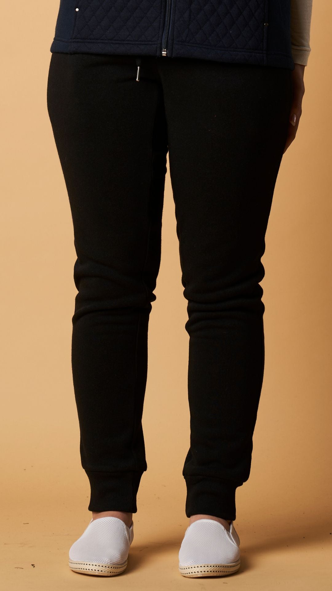 TRACKPANTS W/ RIB CUFF