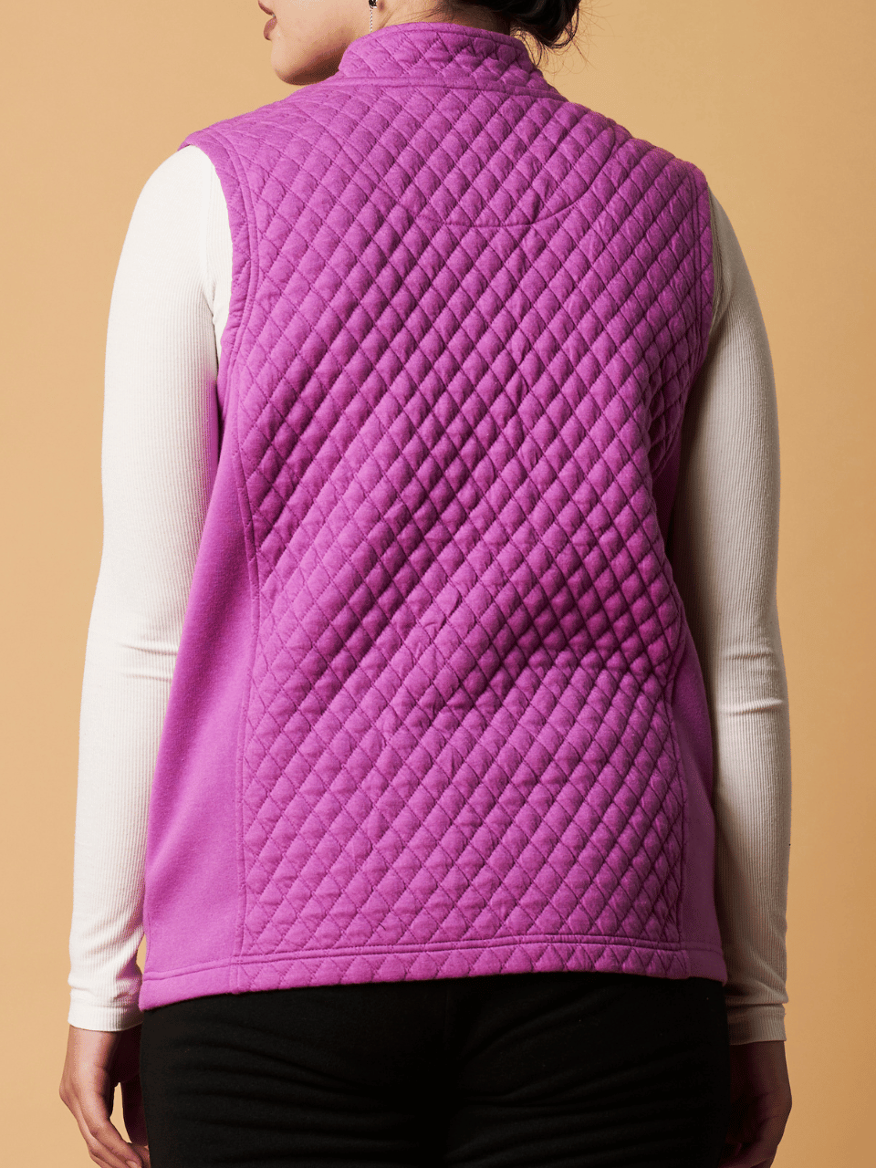 ZIP THROUGH VEST