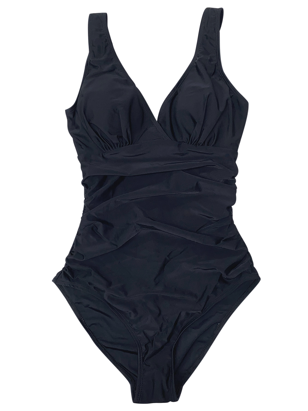 SWIMSUIT W/ TWIST FRONT
