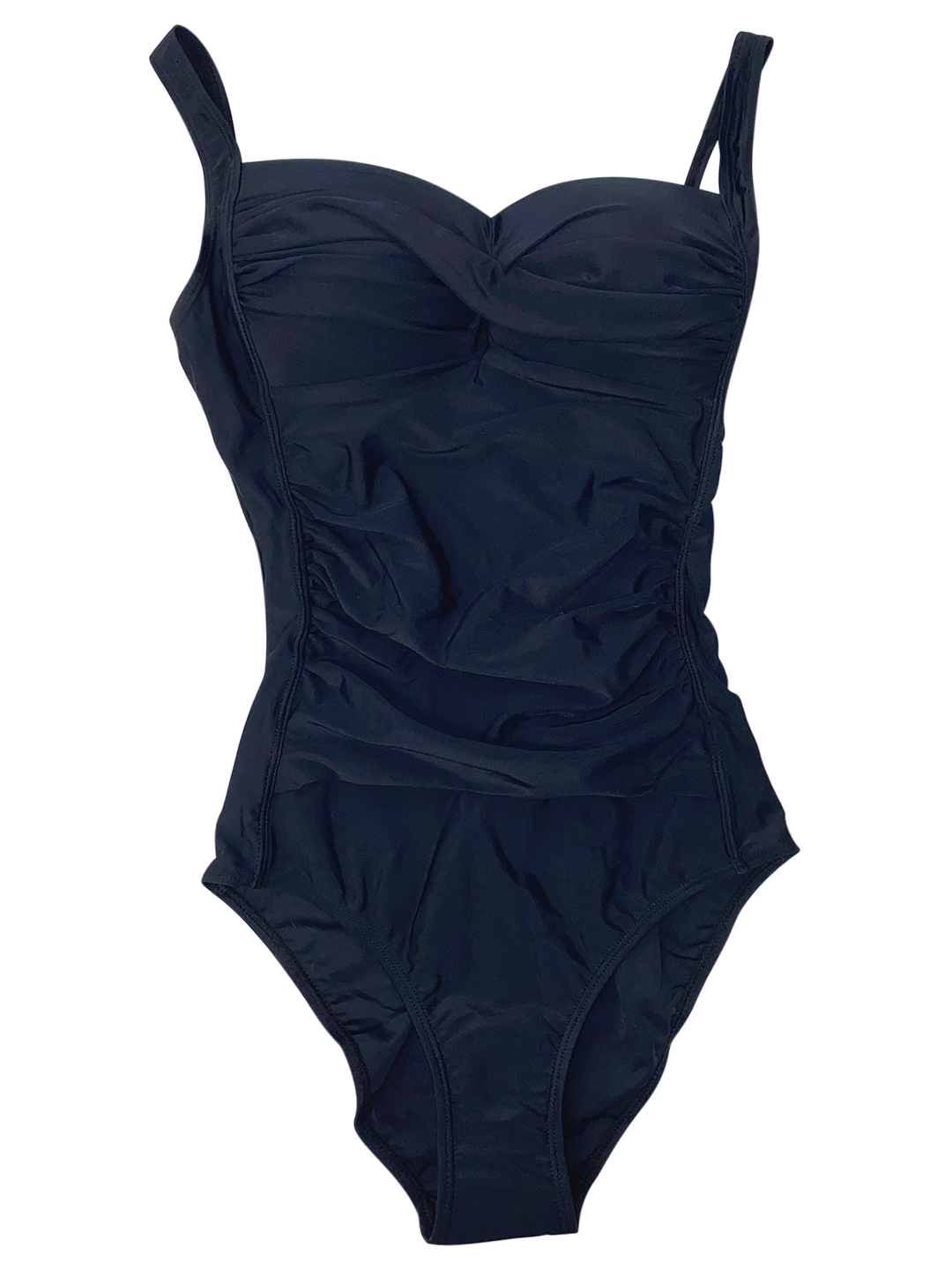 SWIMSUIT W/ TWIST FRONT