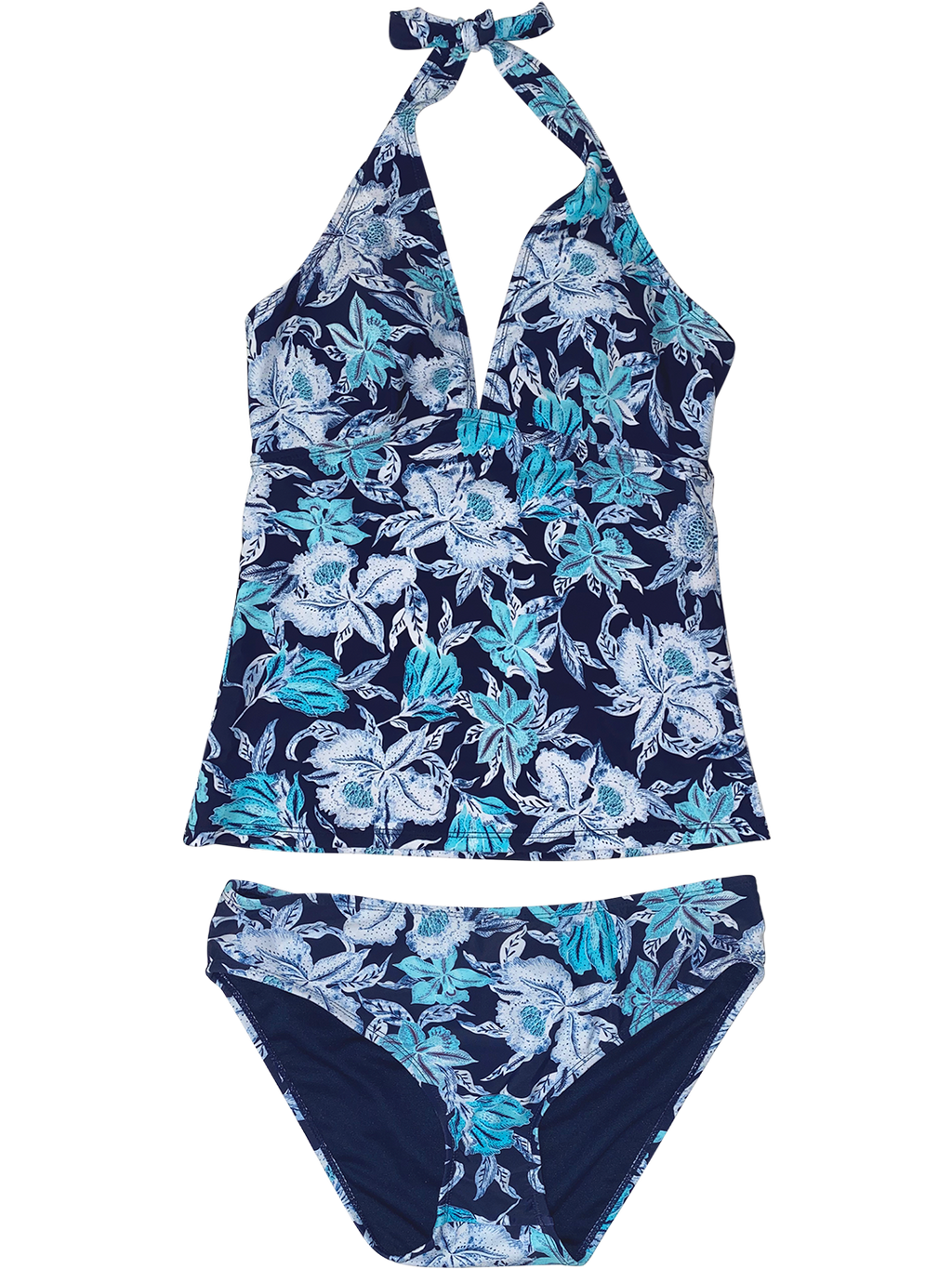 HALTER TANKINI SET