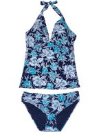 HALTER TANKINI SET