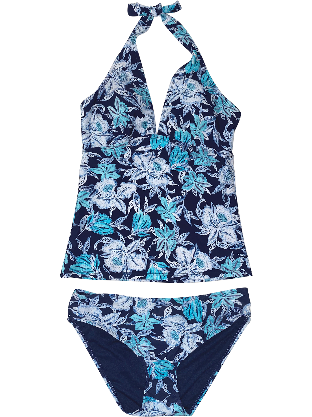 HALTER TANKINI SET