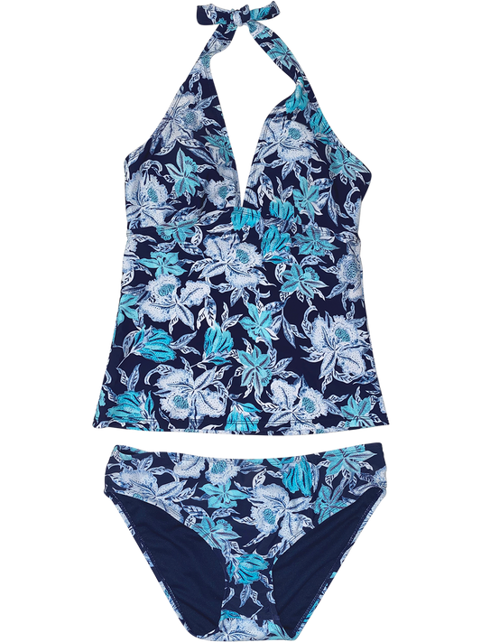 HALTER TANKINI SET