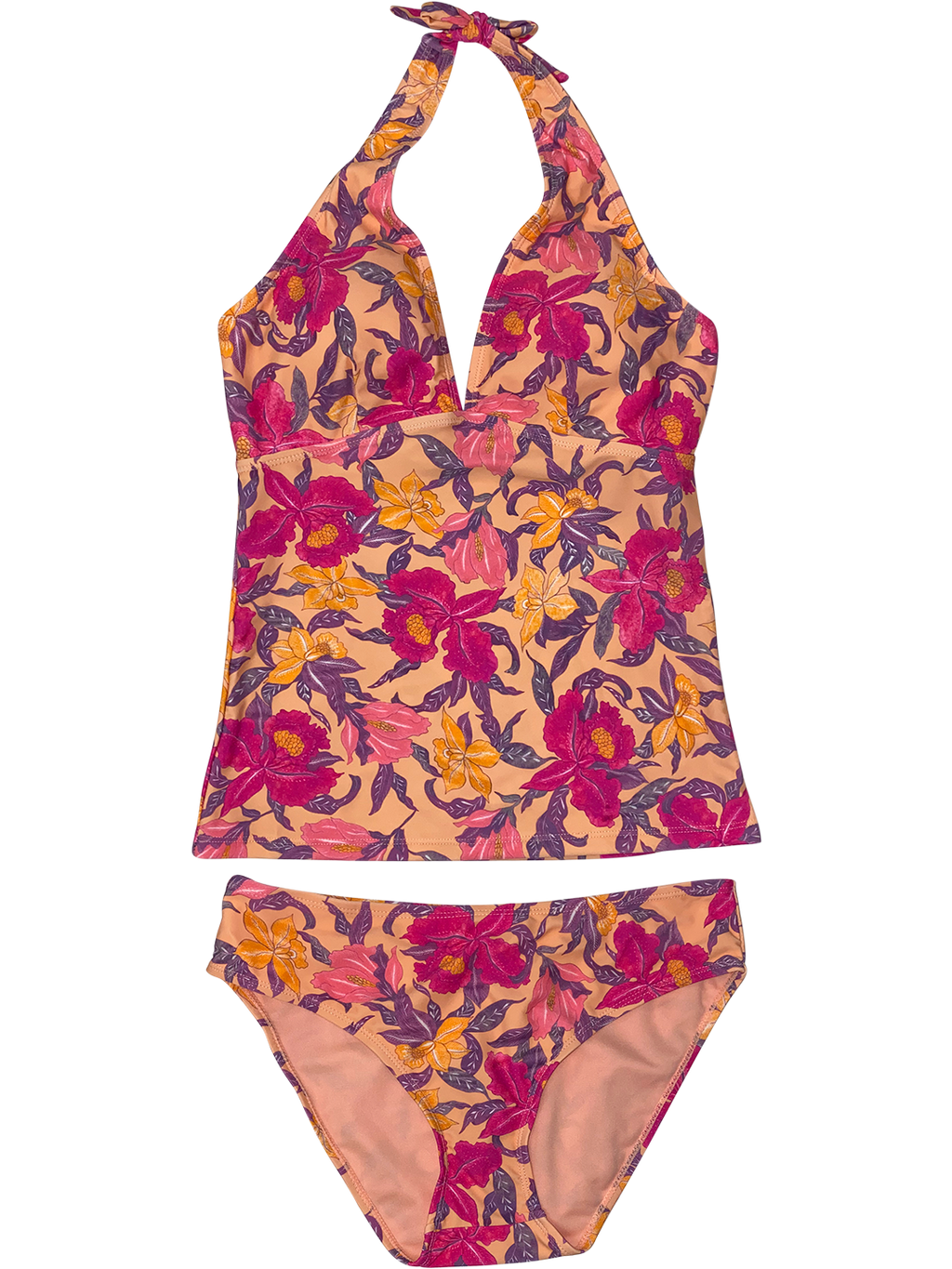 HALTER TANKINI SET