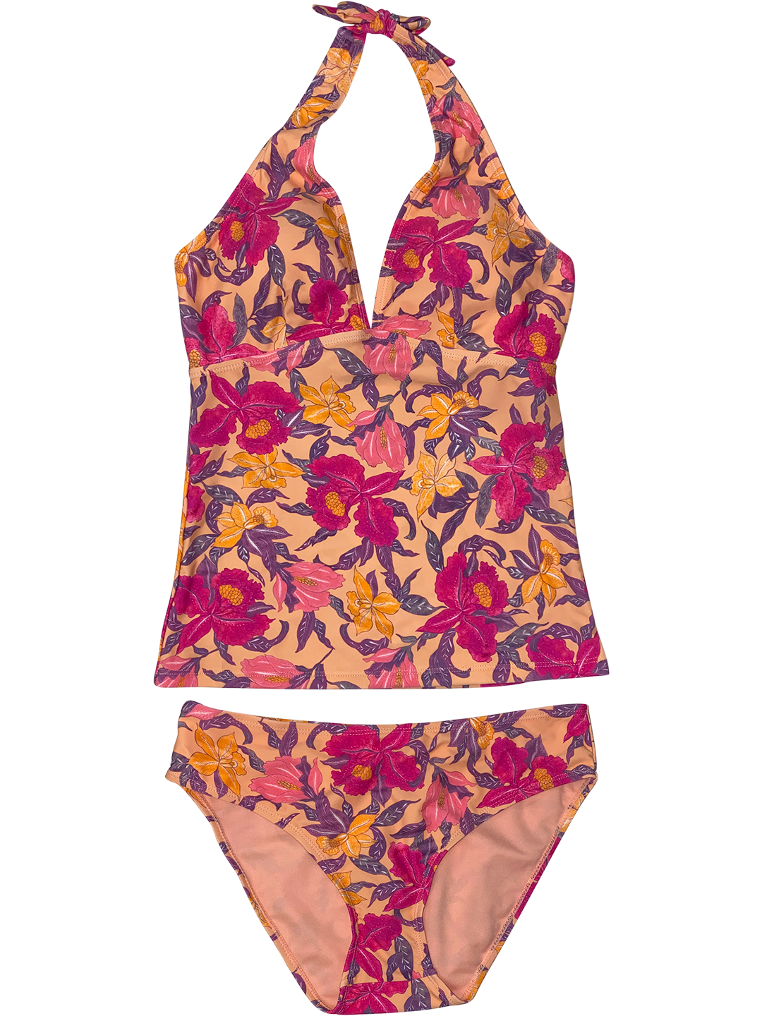 HALTER TANKINI SET