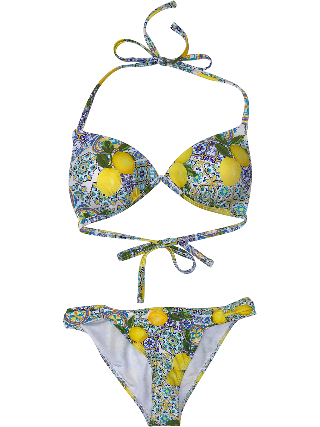 PADDED TRIANGLE BIKINI SET
