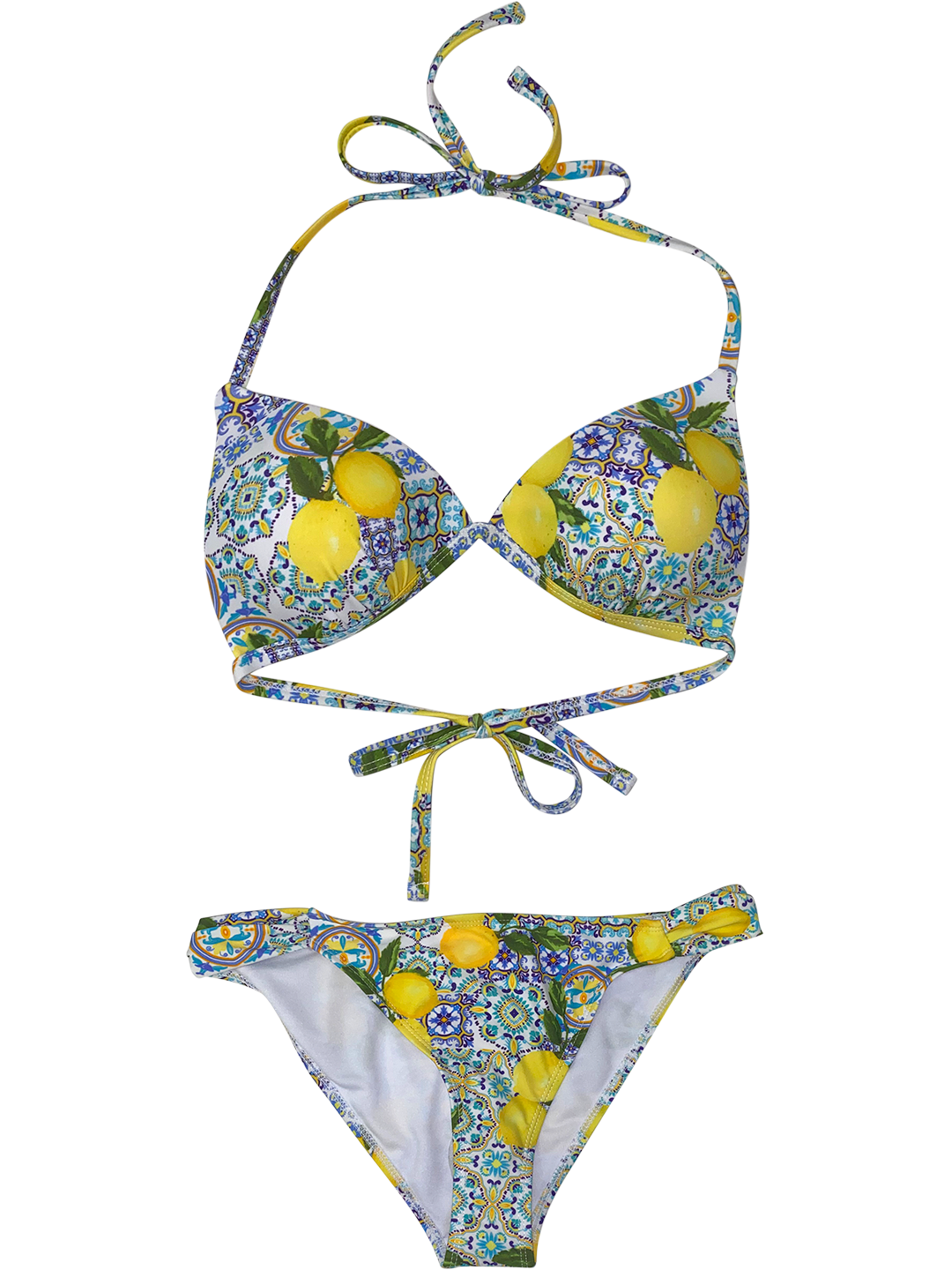PADDED TRIANGLE BIKINI SET