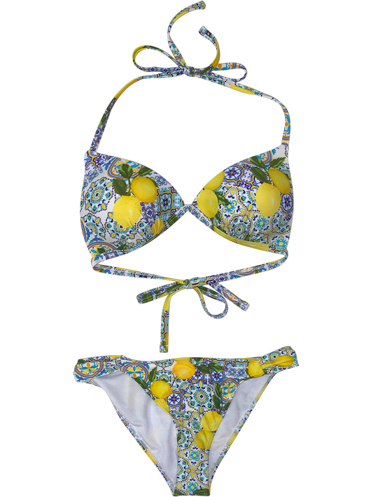 PADDED TRIANGLE BIKINI SET