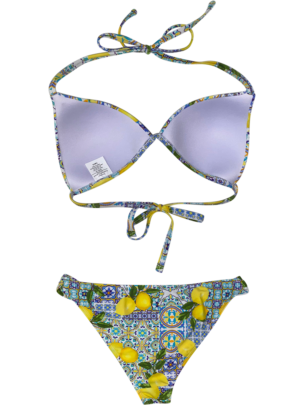 PADDED TRIANGLE BIKINI SET