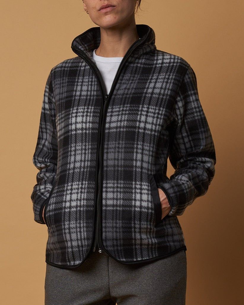 FITTED ZIP THROUGH JACKET