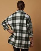 LONGLINE CHECK JACKET