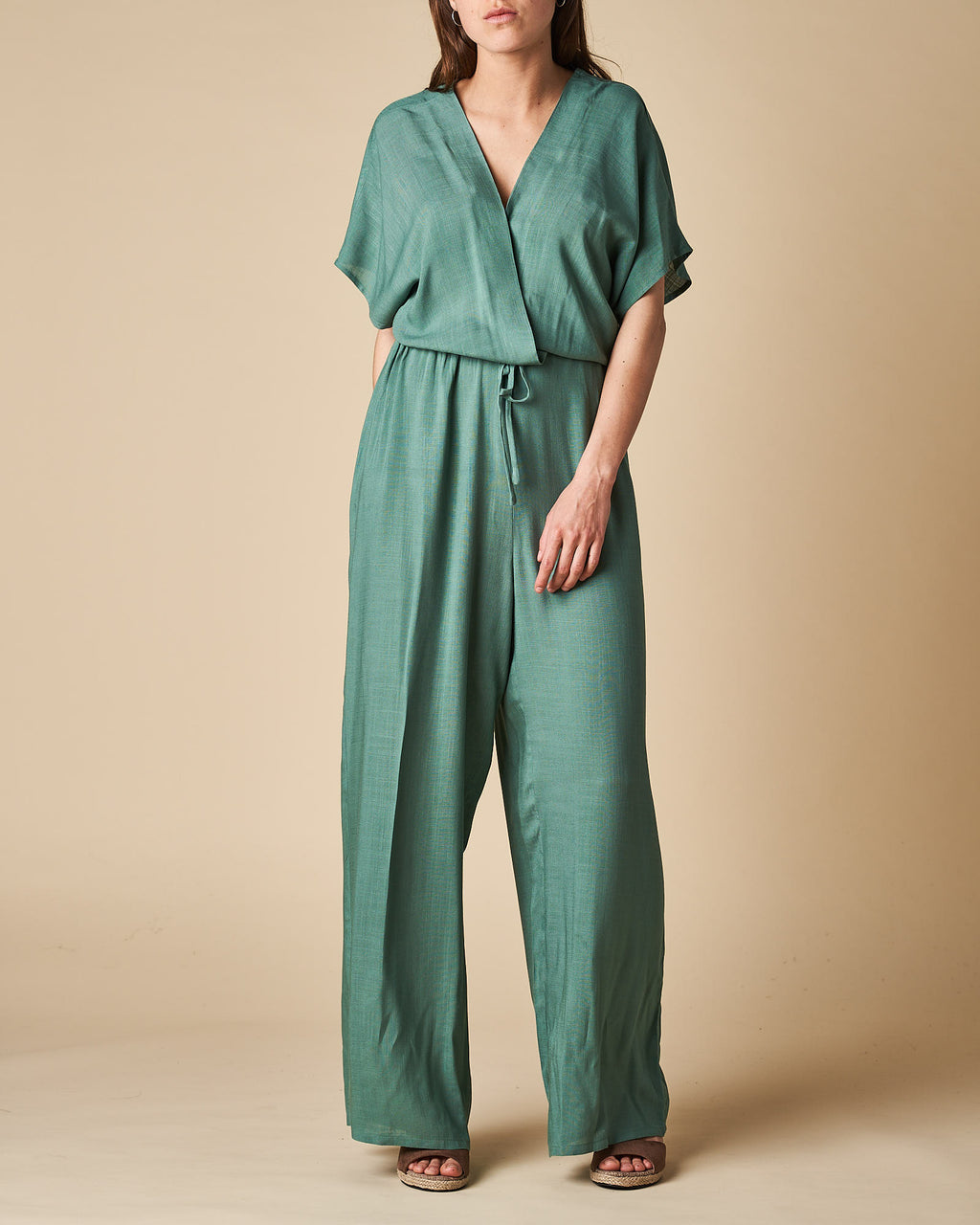 CROSSOVER JUMPSUIT
