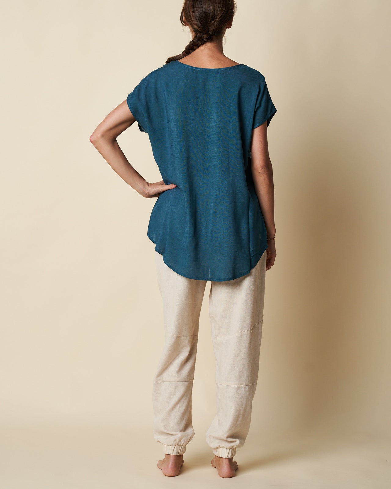 Hi Lo Batwing Top