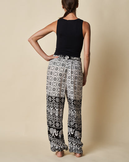 ELASTIC WAIST CUFF PANT