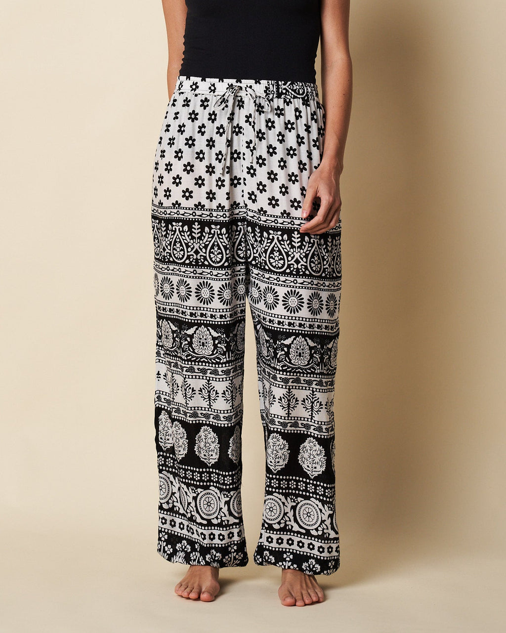 ELASTIC WAIST CUFF PANT