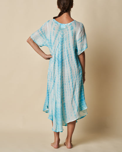 SHORT SLEEVE UMBRELLA DRESS