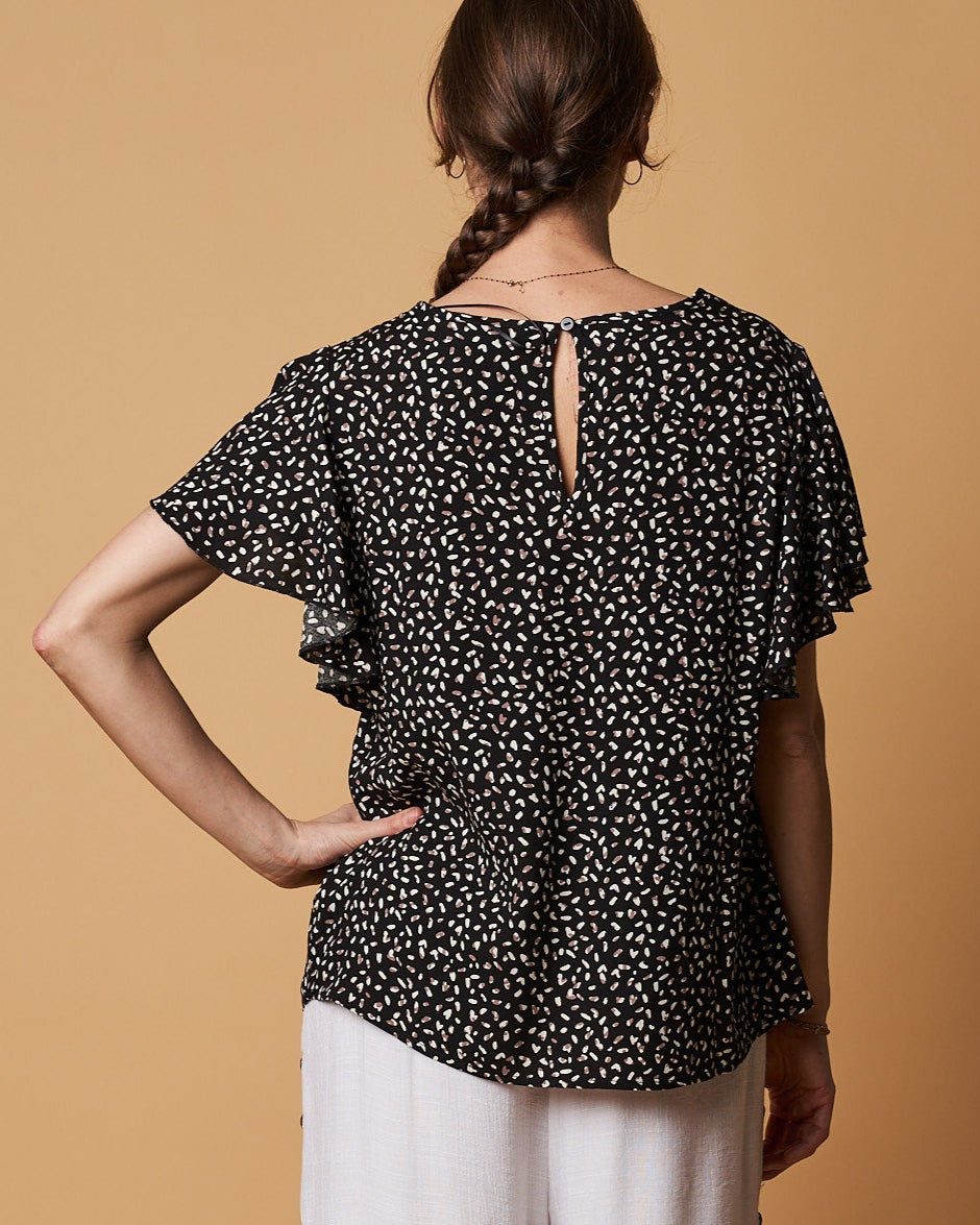 Flute Sleeve Top