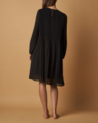 ASHLEIGH MICRO PLEAT DRESS