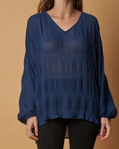 GEMMA TEXTURED TOP