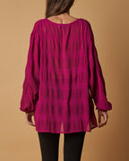 GEMMA TEXTURED TOP