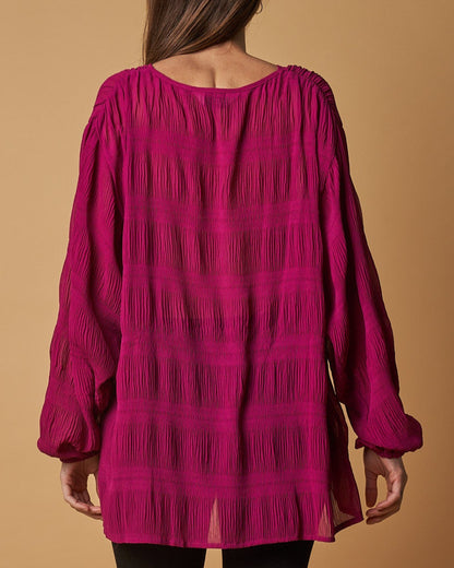 GEMMA TEXTURED TOP