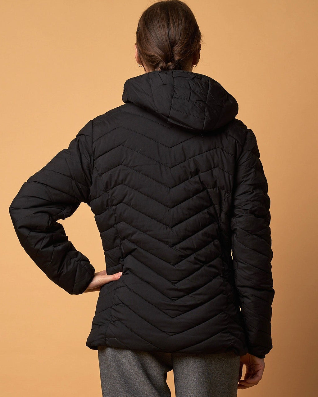 PUFFER JACKET W/ HOOD