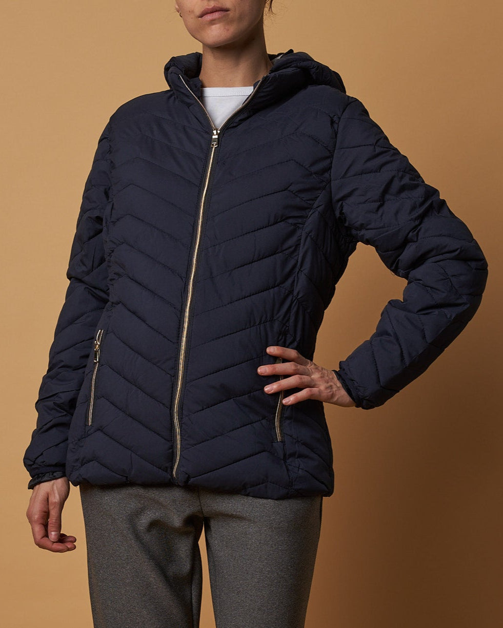 PUFFER JACKET W/ HOOD