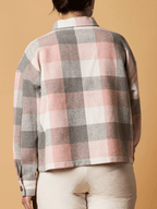CROPPED CHECKED SHACKET