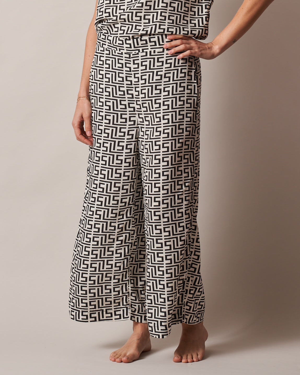 WIDE LEG CROP PANT