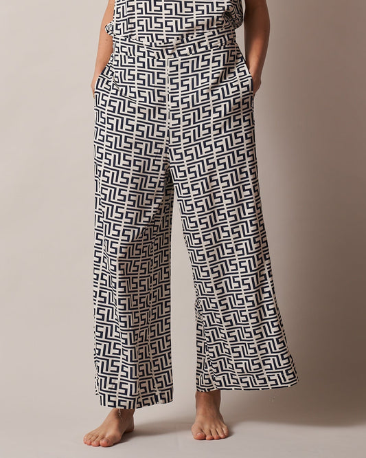 WIDE LEG CROP PANT