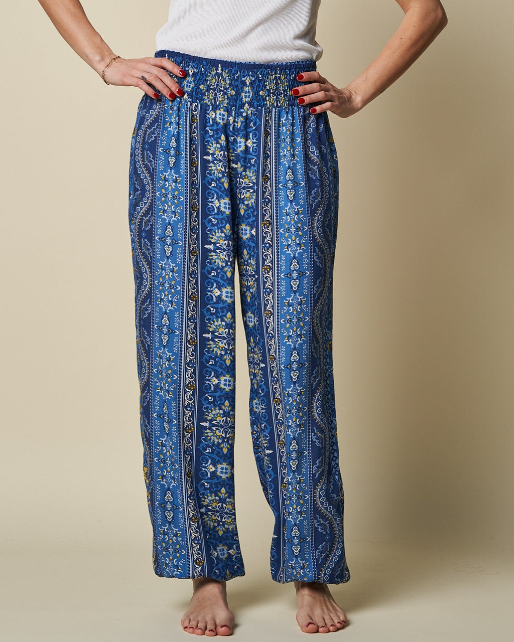 SHIR WAIST PANT