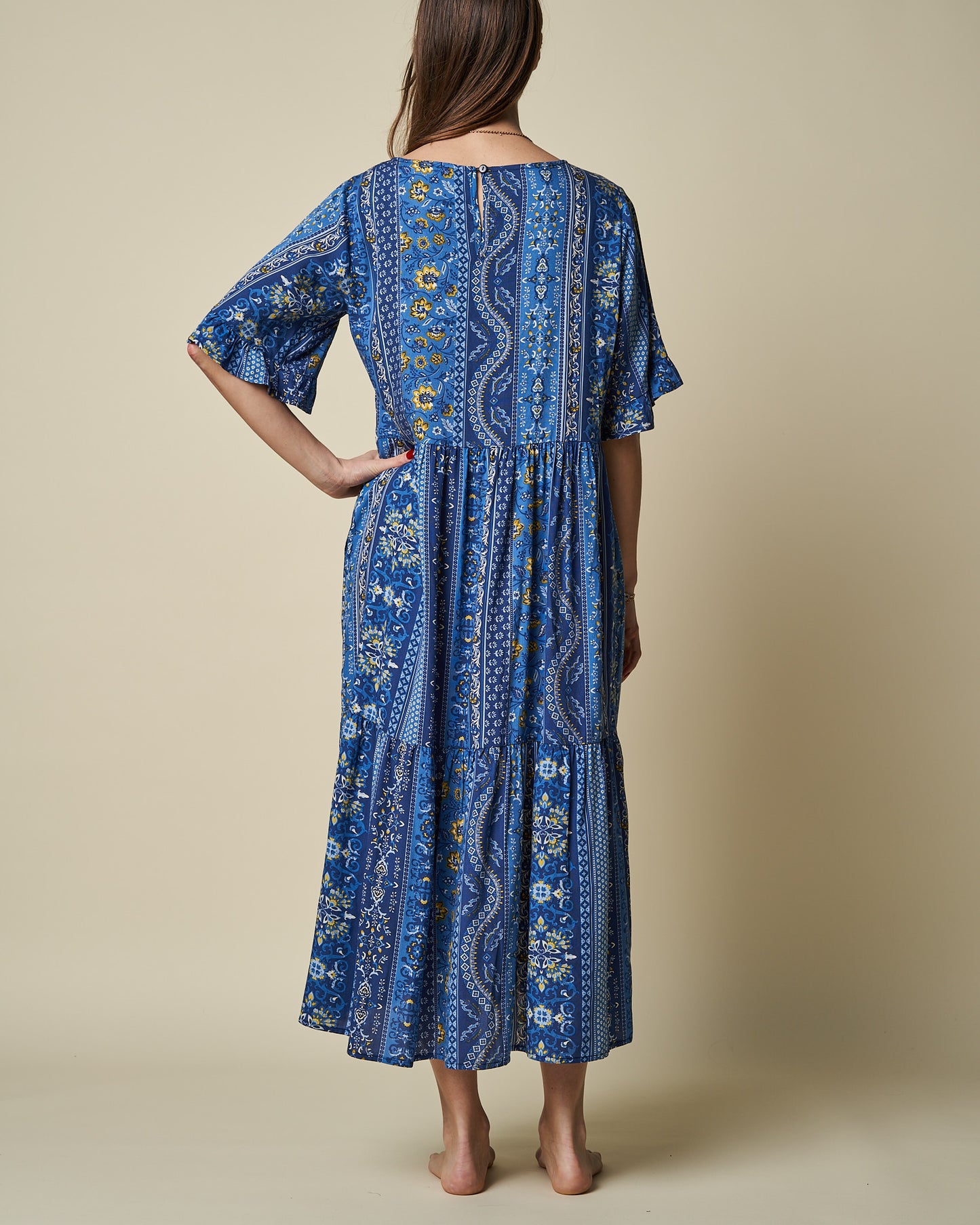 TIERED MAXI DRESS