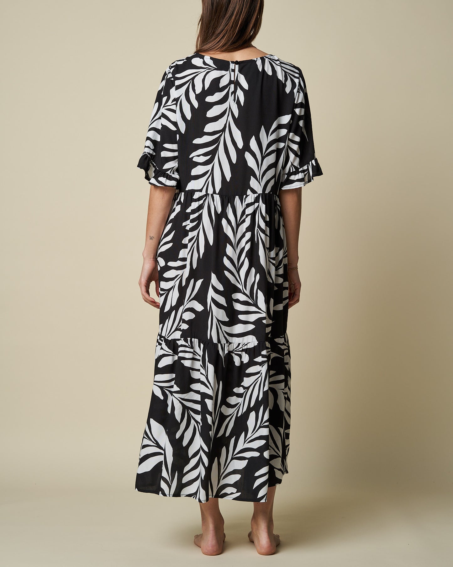 TIERED MAXI DRESS